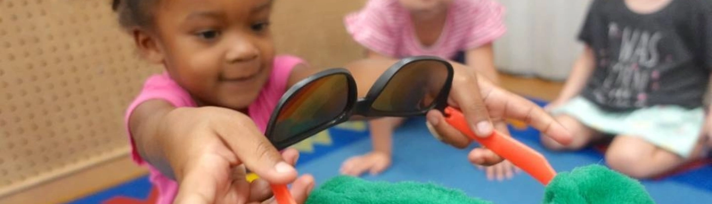 Three year olds dramatic play